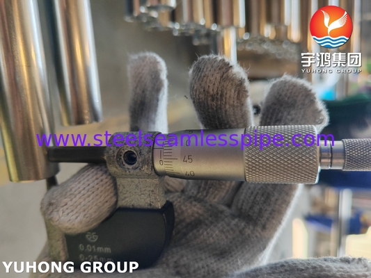 ASTM A249 TP316L لوله گرمایش گرما