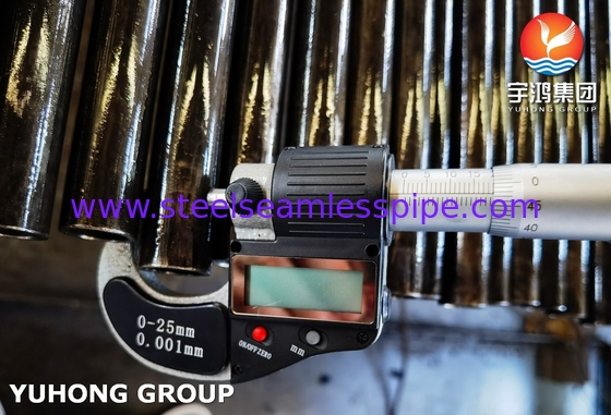 19.05MM SA179 لوله دیگ ASME SA179 برای Stripper Feed Bottom Exchanger