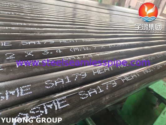 ASTM A179 لوله فولادی کربن بی درهم برای مبادله گرما و تهویه کننده