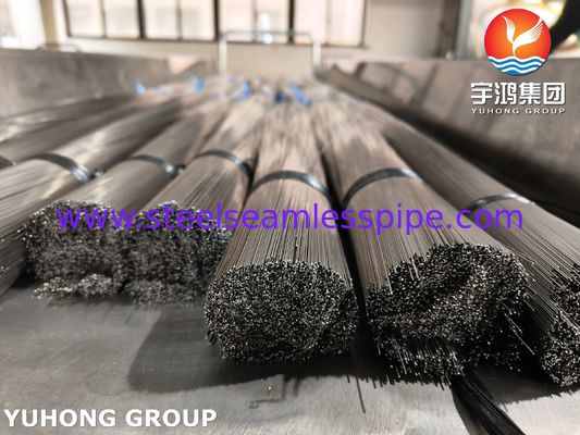 لوله های موئین استیل ضد زنگ SUS304 آنیل روشن برای ابزارهای پزشکی ISO9626