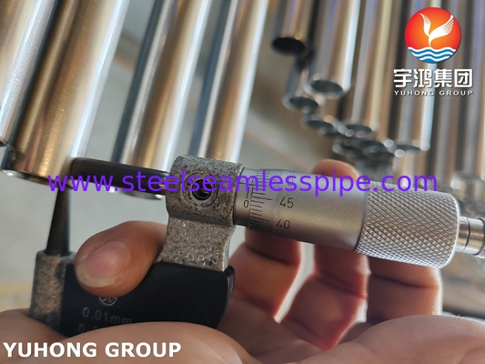 ASTM A269 TP316L لوله بدون درز از فولاد ضد زنگ، روشن برای دیگ، کاربرد مبادله گرما
