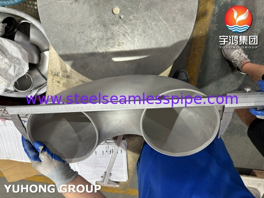 ASTM B366 NO8810 درجه 180 بازگشت آرنج مقاومت در برابر خوردگی آب دریا