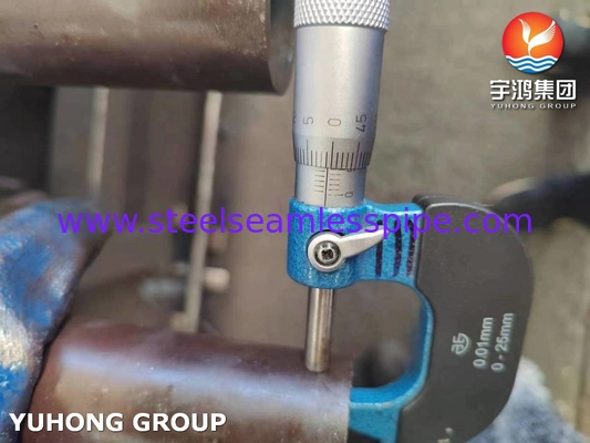 DIN 17175 13CrMo44 لوله بدون درز فولاد کربن لوله دیگ فشار بالا