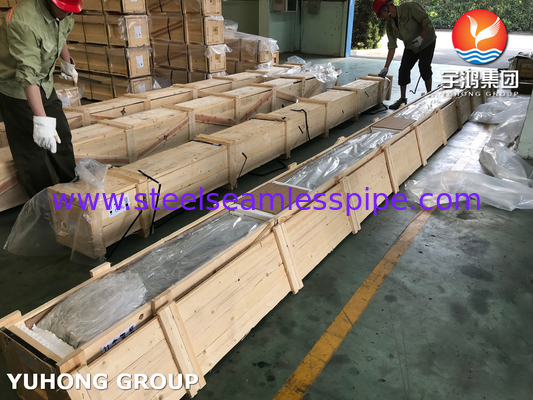 ASTM B111 / ASME SB111 C44300 لوله مس برای استفاده در مبادله گرما