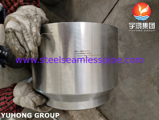 ASME SA105N فولاد کربن نوزل خود تقویت شده برای مبادله گرما