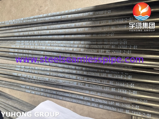 کتل و لوله سوپر هیتر از فولاد آلیاژ ASME SA209 T1 T1a T1b بدون درز