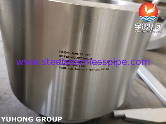 ASME SA105N قطعات فشاری از فولاد کربن