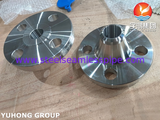 ASTM B564 UNS N04400 / Monel 400 فلنج گردن جوش ASME B16.5 WNRF