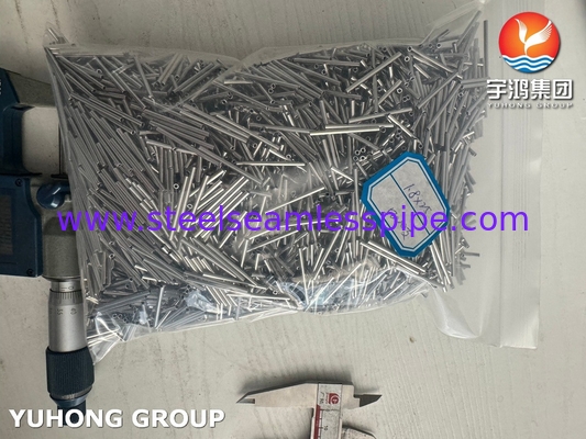 SUS304 SUS316L لوله های کوچک از فولاد ضد زنگ برای ابزار دقیق