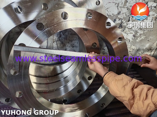 ASTM A182 F904L / UNS N08904 فولاد ضد زنگ در فلنج B16.5 SORF فلنج