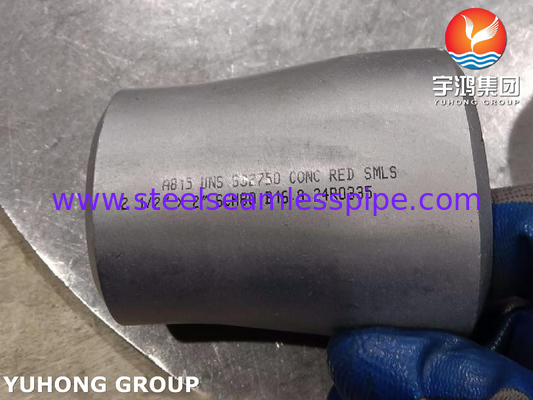 ASTM A815 UNS S32750 لوازم فولاد سوپر دوپلکس B16.9 BW Reducer متمرکز