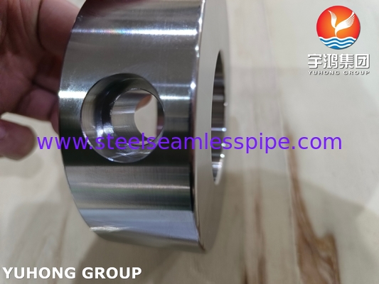 ASTM A182 F55 / UNS S32760 دو قطعه فولاد مناسب ASME B16.5 حلقه خونریزی حلقه قطره
