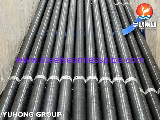 ASTM A179 لوله فلز کربن آلومینیوم نوع G Fin برای برج خنک کننده خشک