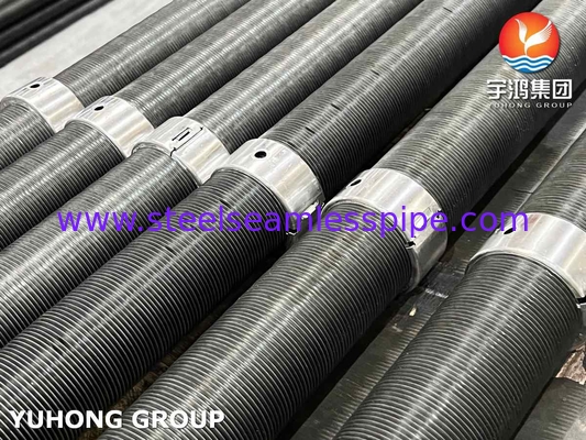 ASTM A179 لوله فلز کربن آلومینیوم نوع G Fin برای برج خنک کننده خشک