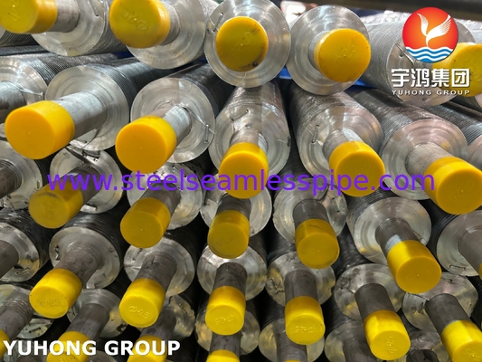لوله فلز کربن ASME SA179 با نوار فلز آلومینیوم 1060 عملکرد حرارتی بالا برای کولر هوا