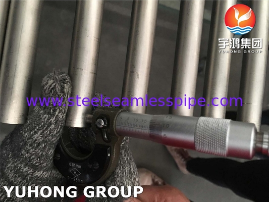 ASME SB338 Gr7 UNS R52400 لوله های آلیاژ تیتانیوم-پالادیوم برای کاندنسرها