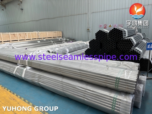 لوله مبادله گرما لوله جوش شده فولاد ضد زنگ ASME SA249 TP316L