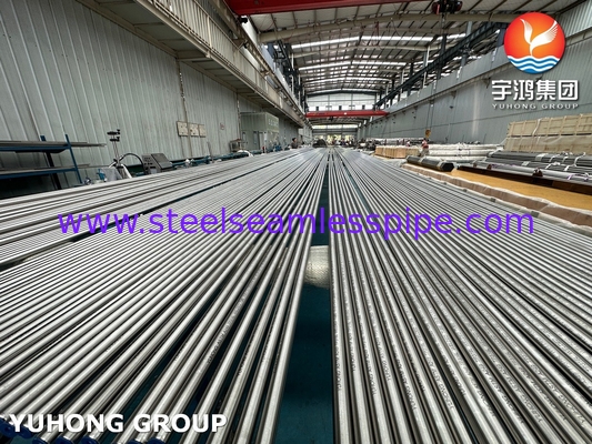 لوله مبادله گرما لوله جوش شده فولاد ضد زنگ ASME SA249 TP316L