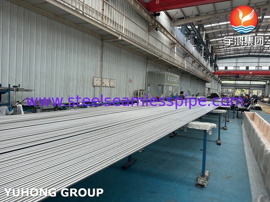 ASME SA249 TP316L لوله جوش فولاد ضد زنگ با قابلیت ضد خوردگی بالا برای لوله مبادله گرما