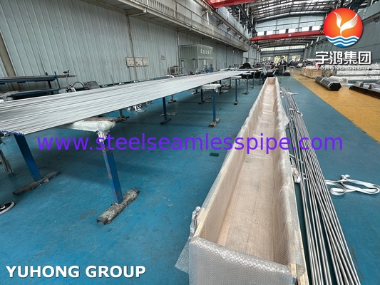 ASME SA249 TP316L لوله جوش فولاد ضد زنگ با قابلیت ضد خوردگی بالا برای لوله مبادله گرما