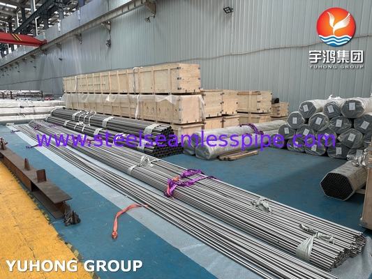 ASME SA249 TP316L لوله جوش فولاد ضد زنگ با قابلیت ضد خوردگی بالا برای لوله مبادله گرما