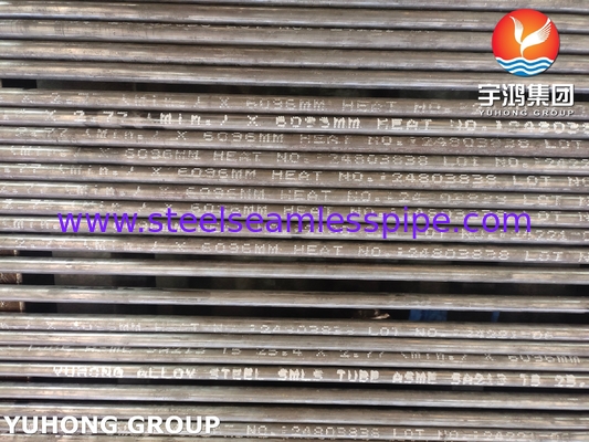 لوله های بی سیم فولاد آلیاژ کروم - مولیبدن لوله های بی سیم دیگ فولاد آلیاژ A213 T5