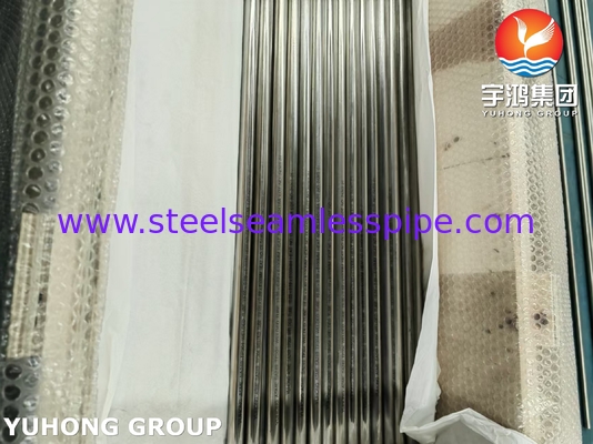 ASTM A249 / ASME SA249 TP304 لوله های جوشیده شده فولاد ضد زنگ لوله های مبادله گرما