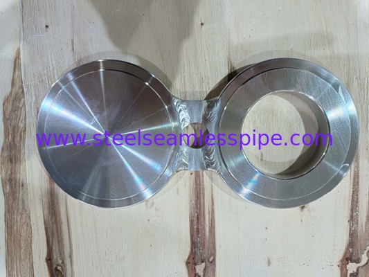ASTM A182 / ASME SA182 F60 دو قطعه فولاد عینک فلش کور B16.5 B16.47