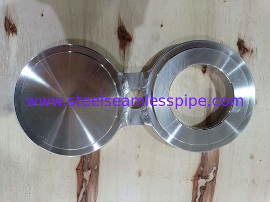 ASTM A182 F53 Super Duplex Steel Spectacle شکل هشت فلنج کور B16.48