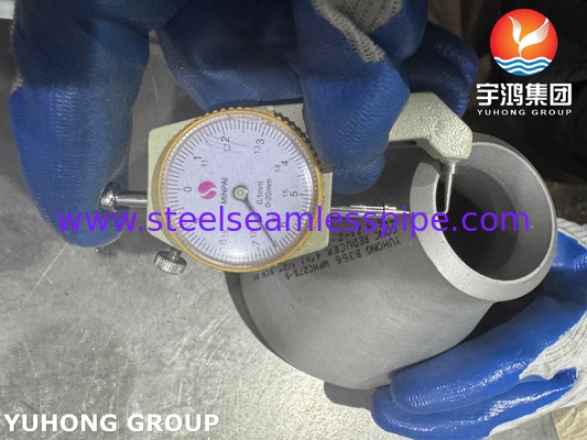 ASTM B366 WPHC276 N10276 فلز آلیاژ فیتینگ متمرکز کاهش دهنده B16.9