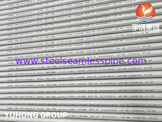 ASTM A213 TP316 TP316L تولید کننده لوله های بدون درز از فولاد ضد زنگ