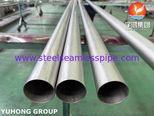 ASTM A213 TP316L لوله بدون درز از فولاد ضد زنگ لوله مبادله گرما 100٪ HT