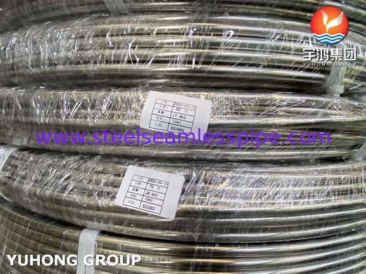 ASTM A269 TP316L لوله بی سیم فولاد ضد زنگ NACE MR0175 مطابقت