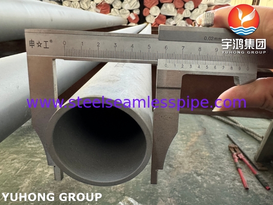 ASTM A790 S32750 لوله بی سیم فولادی دوگانه برای تهویه کننده ها و سیستم های خنک کننده