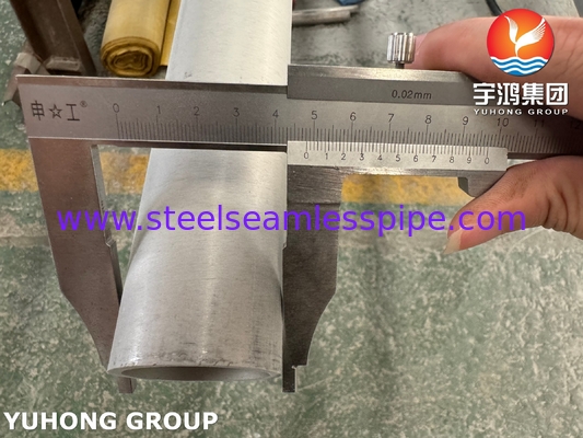 ASTM A790 S32750 لوله بی سیم فولادی دوگانه برای تهویه کننده ها و سیستم های خنک کننده