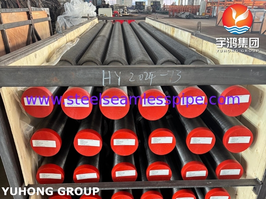 ASTM A335 P11 فریکونسی بالا جوشکاری لوله بالدار مارپیچی لوله بالدار