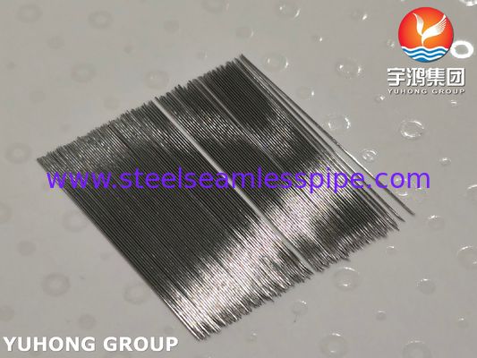 30G SUS304 لوله سوزن دندانپزشکی فولاد ضد زنگ، نوک دو طرفه، 0.3 x 36MM