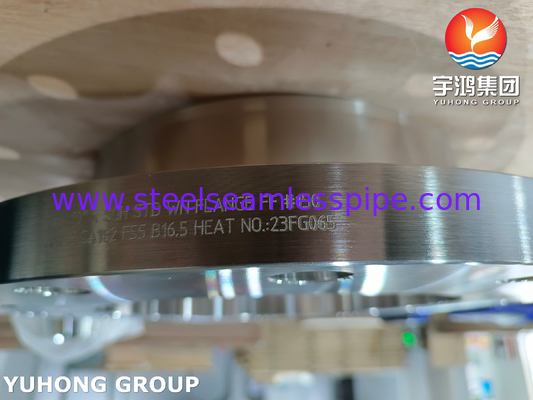 ASTM A182 F55 WNFF فلنج B16.5 فولاد Super Duplex S32760 فلنج گردن جوش