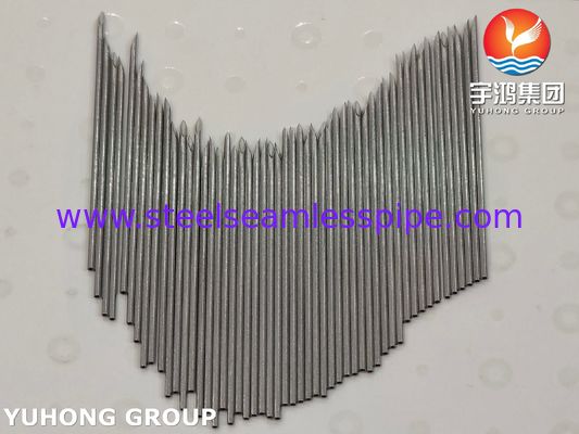 21G SUS304 فولاد ضد زنگ Tri Bevelled پروانه لوله سوزن درون وریدی 0.8 * 34MM