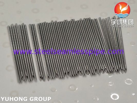 21G فولاد ضد زنگ Tri Bevelled پروانه لوله سوزن درون وریدی 0.8 * 34MM