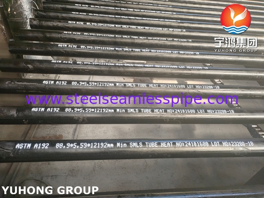 ASME SA192 / ASTM A192 لوله بی سیم فولاد کربن برای استفاده در بخاری هوا و دیگ