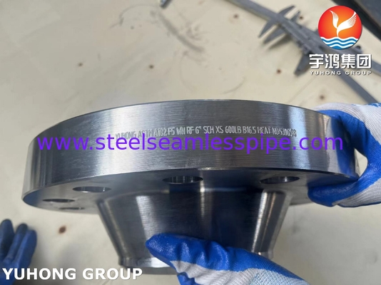 ASTM A182 F5 سوراخ جوش گردن RF فلنج B16.5 برای درجه حرارت بالا عالی