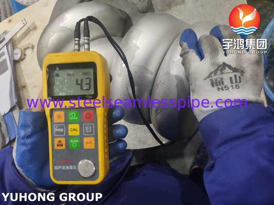 180° SR لوله های فولاد ضد زنگ ASTM A403 B16.9 برای سیستم های لوله کشی