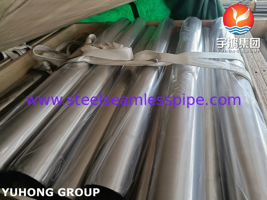 ASTM A269 TP304L لوله بی سیم فولاد ضد زنگ روشن، مبادله گرما، کاربرد در دیگ