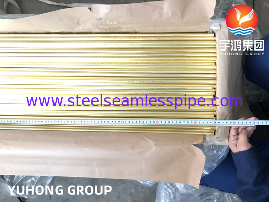 لوله بی سیم آلیاژ مس ASTM B111 C70600,C44300,C71500 تجهیزات آب دریا در ساحل و خارج از ساحل