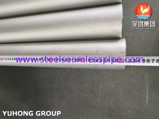 ASTM A312 TP321 لوله های بی سیم فولاد ضد زنگ که برای صنعت گاز نفتی و صنایع شیمیایی پکیج شده اند
