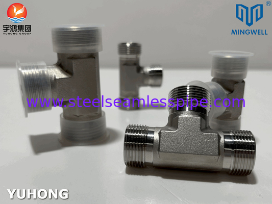 آداپتور فولاد ضد زنگ Tees NPT G PT SS316L