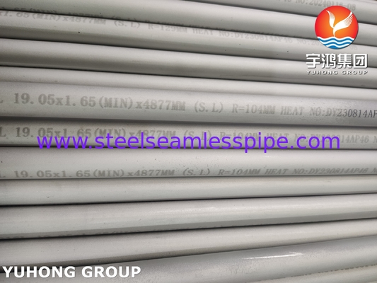 ASTM A213 TP316L فولاد ضد زنگ لوله خم U لوله مبادله گرما گاز روغن