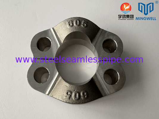 نصب فلنج فولاد ضد زنگ SAE Split Flange Clamp SS316L شکل دهی هیدرولیکی