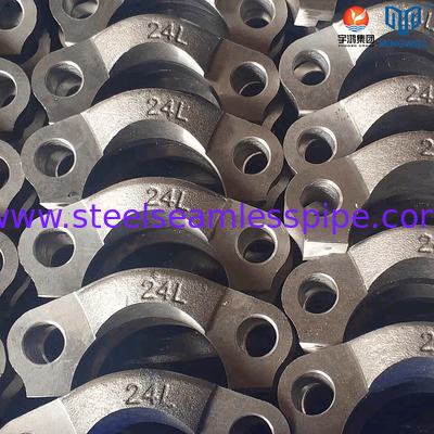 نصب فلنج فولاد ضد زنگ SAE Split Flange Clamp SS316L شکل دهی هیدرولیکی